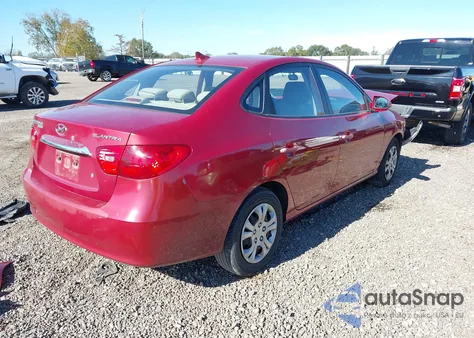 2010 Hyundai Elantra Gls from USA, damaged, VIN KMHDU4AD3AU085050